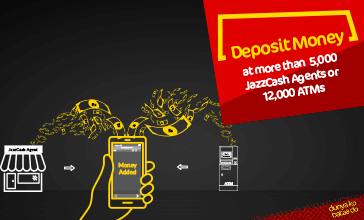 Deposit Money - JazzCash