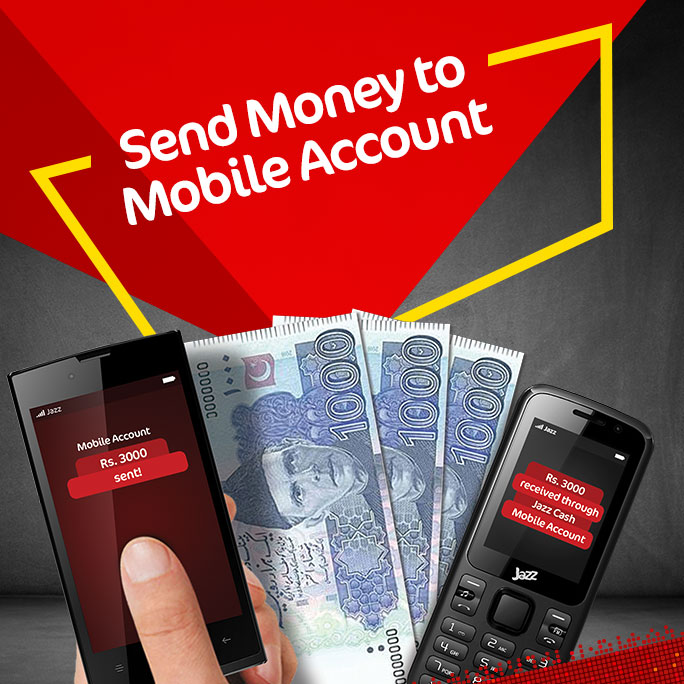 Send Money to Mobile Account - JazzCash
